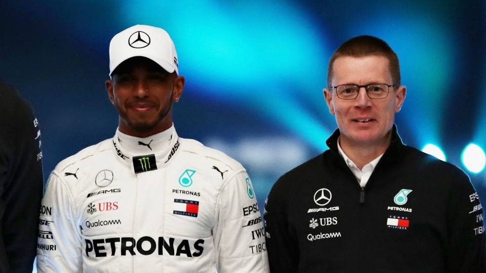 Lewis Hamilton and Andy Cowell - cropped