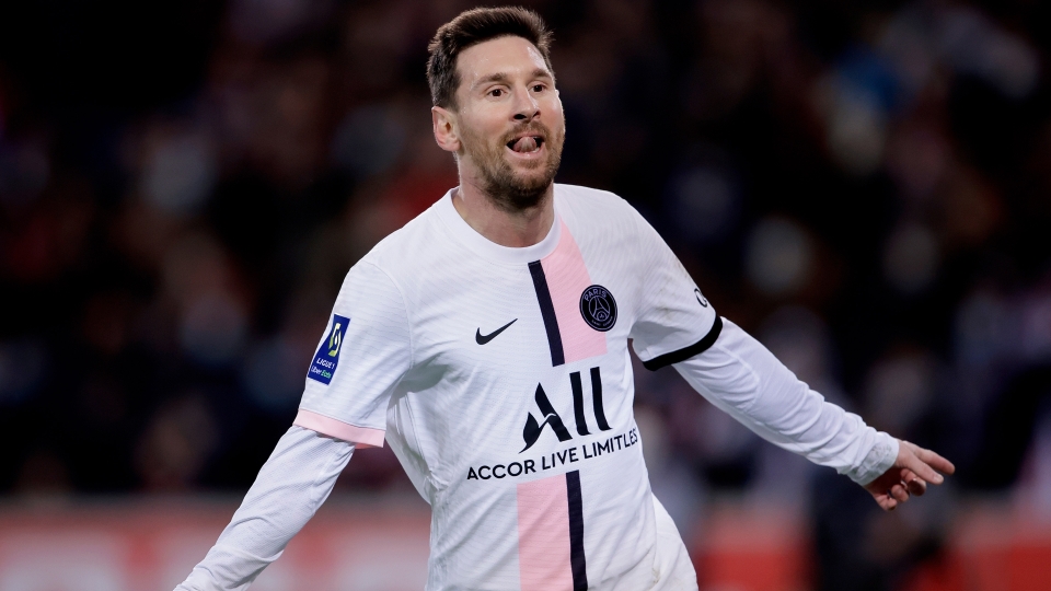 Lionel Messi PSG v Lille Ligue 1 02062022