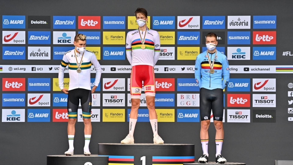 Luka Plapp, Johan Price-Pejtersen e Florian Vermeersch Luka Plapp, Johan Price-Pejtersen e Florian Vermeersch