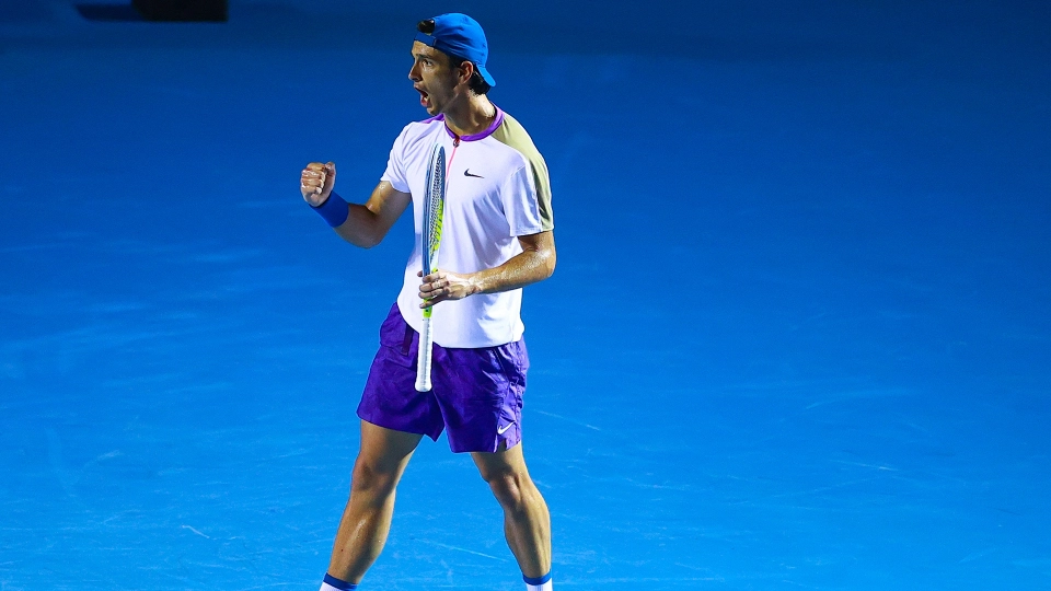 La vittoria di Musetti contro Dimitrov: le foto