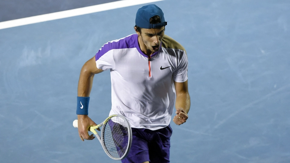 La vittoria di Musetti contro Dimitrov: le foto