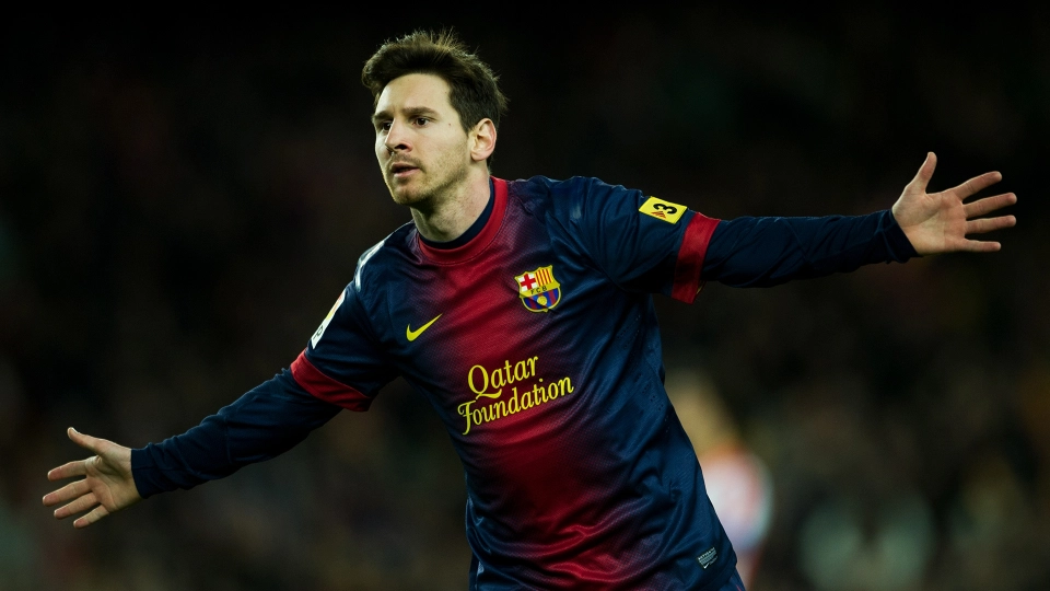 Le foto della storia di Messi al Barcellona