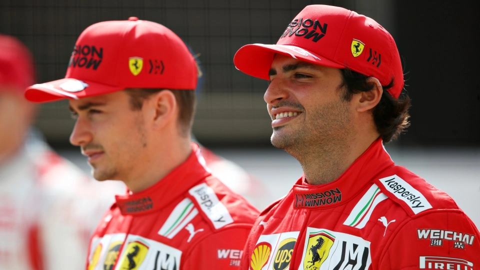 leclerc e sainz