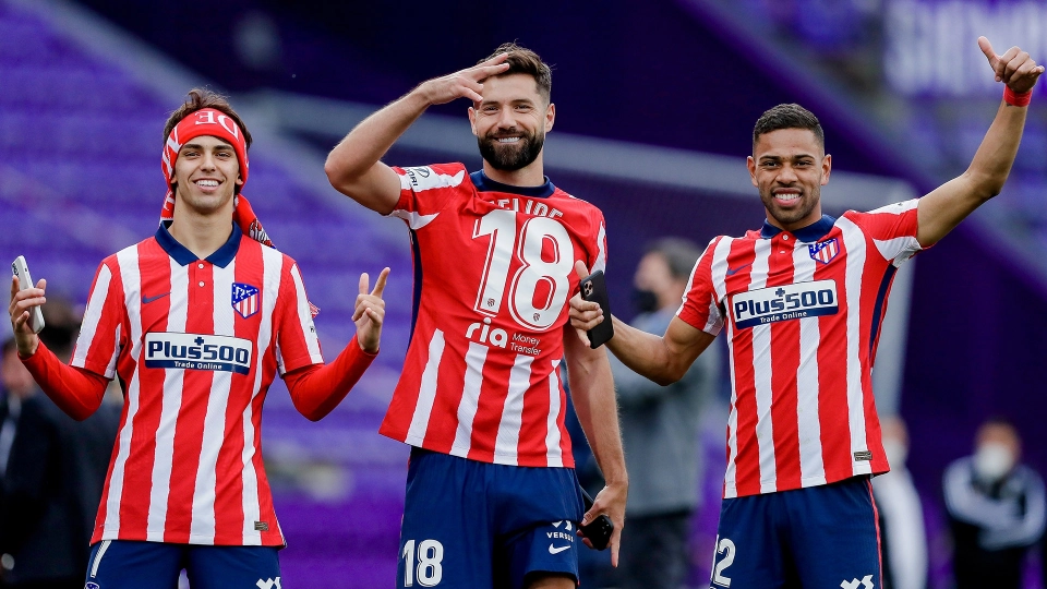 Liga: Atletico campione, le foto della festa