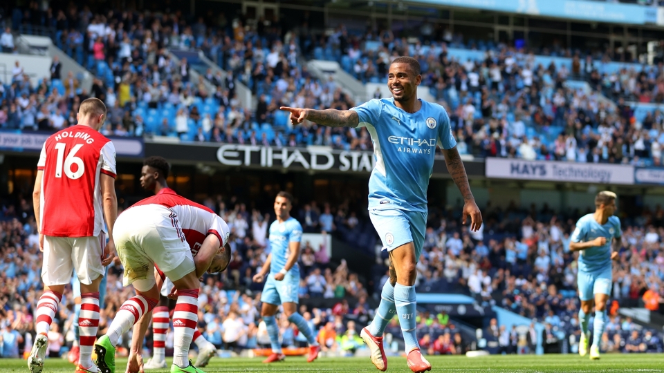 MANCHESTER CITY VS ARSENAL GABRIEL JESUS MANCHESTER CITY VS ARSENAL GABRIEL JESUS