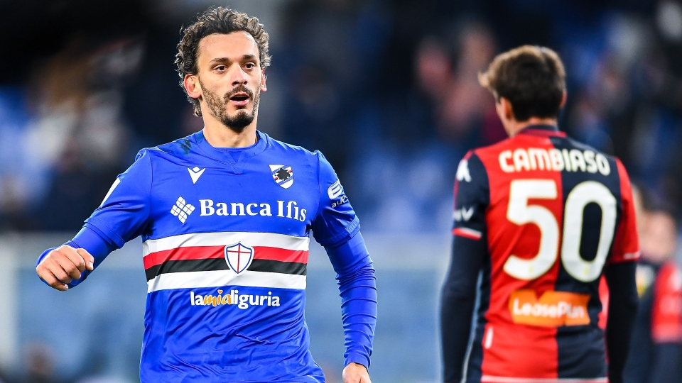 Manolo Gabbiadini Sampdoria Genoa Serie A