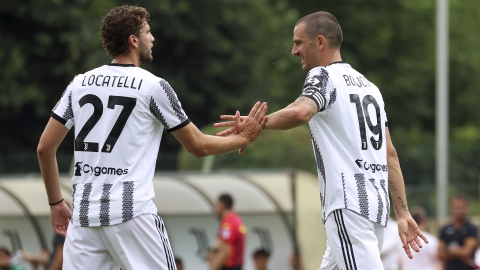 Manuel Locatelli e Leonardo Bonucci Manuel Locatelli e Leonardo Bonucci