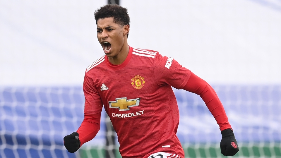 Marcus Rashford Man Utd 2020-21
