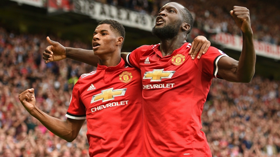 Marcus Rashford Romelu Lukaku Manchester United Marcus Rashford Romelu Lukaku Manchester United