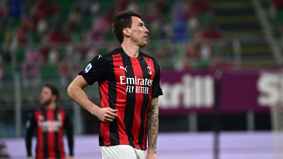 Mario Mandzukic AC Milan Atalanta Bergamo
