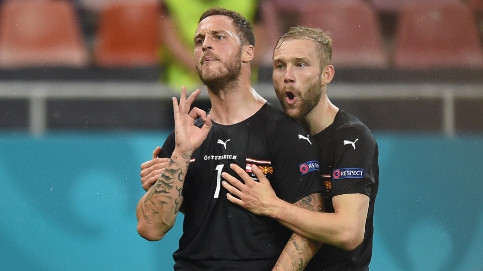 Marko Arnautovic e Konrad Laimer
