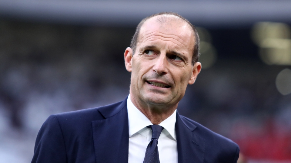 Massimiliano Allegri saw his Juventus side lose 2-0 at Milan on Saturday Massimiliano Allegri