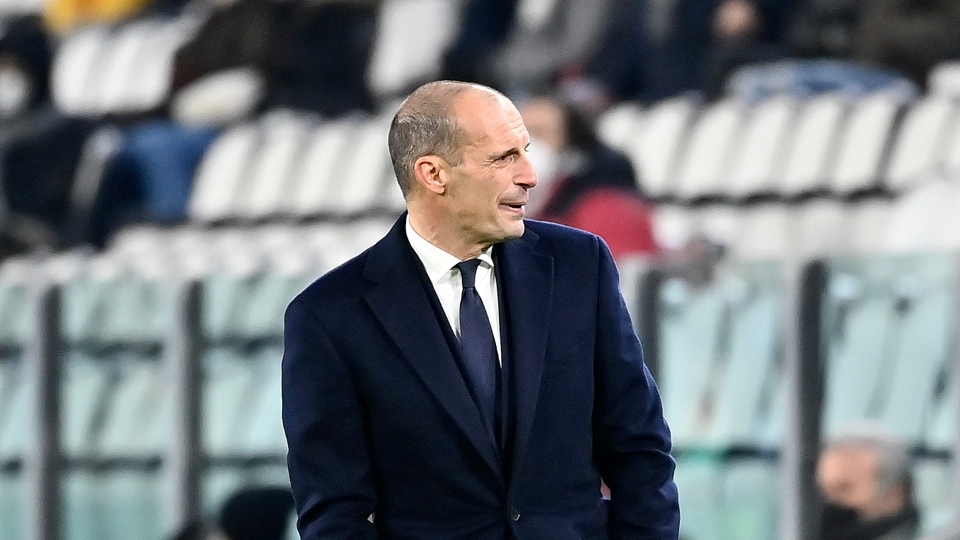 Juventus boss Massimiliano Allegri watches on against Napoli Massimiliano Allegri