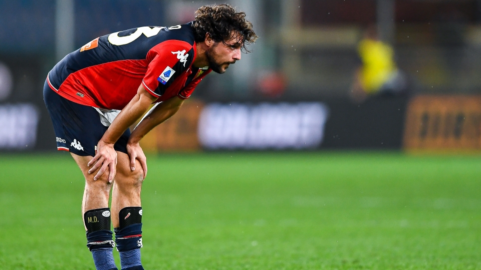Mattia Destro Genoa Verona Serie A Mattia Destro Genoa Verona Serie A