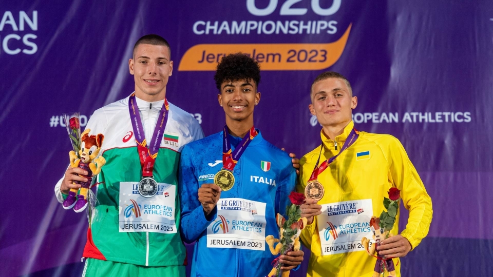Lunghista Azzurro Mattia Furlani