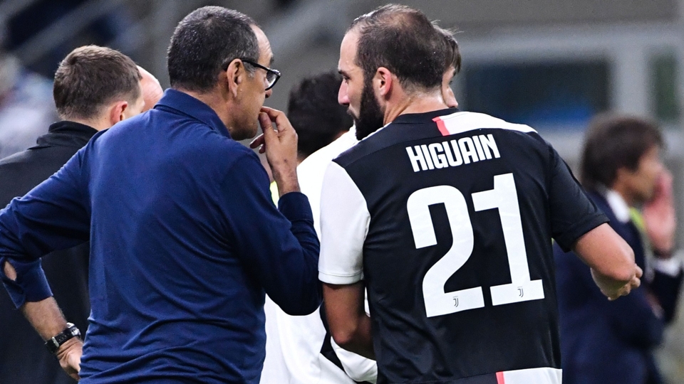 Maurizio Sarri Gonzalo Higuain - Juventus