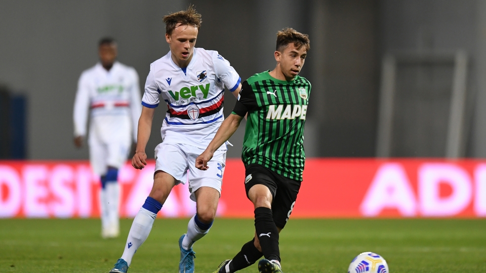 Sassuoo-Sampdoria Maxime Lopez Damsgaard - Sassuolo Sampdoria