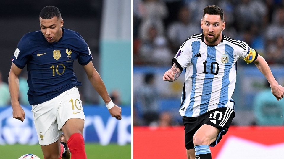 Kylian Mbappe, Lionel Messi