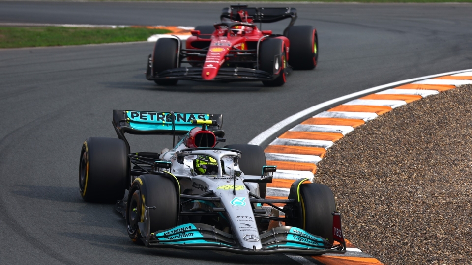Mercedes and Ferrari
