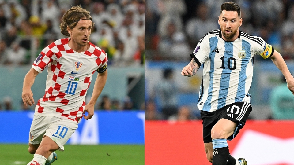 Luka Modric, Lionel Messi