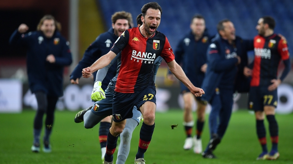 Milan Badelj, autore del pareggio contro il Verona Milan Badelj