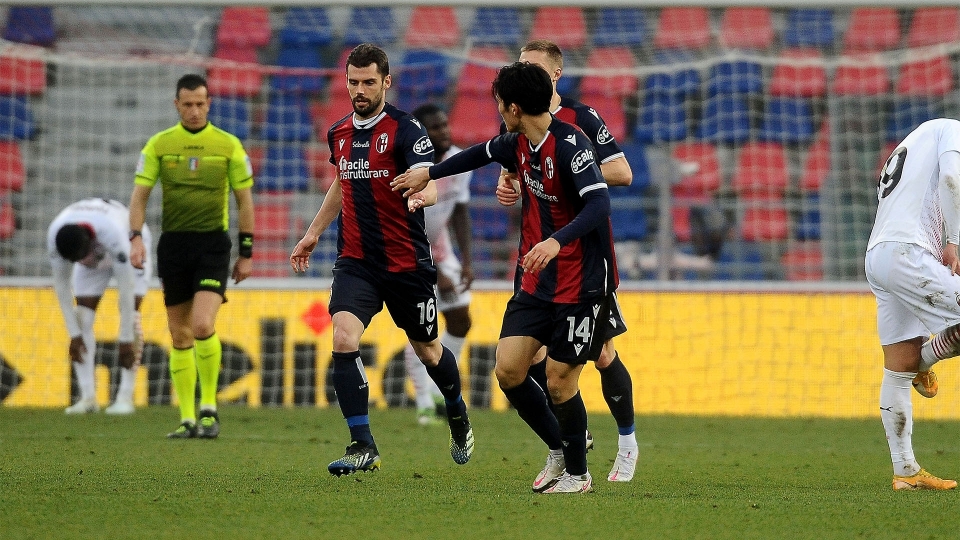 Bologna-Milan 1-2, le foto della vittoria rossonera