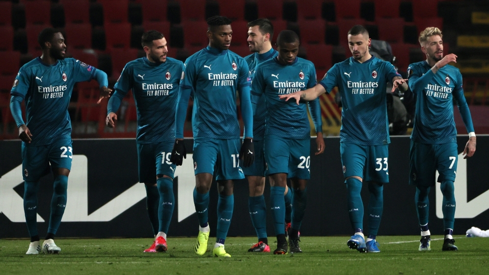 Milan Estrella Roja Europa League 02182021