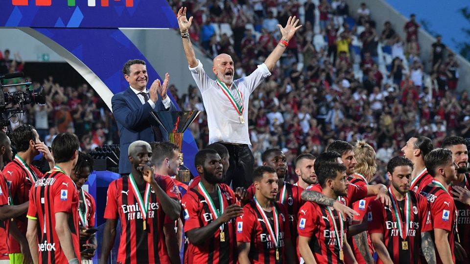 Milan vincitore della Serie A