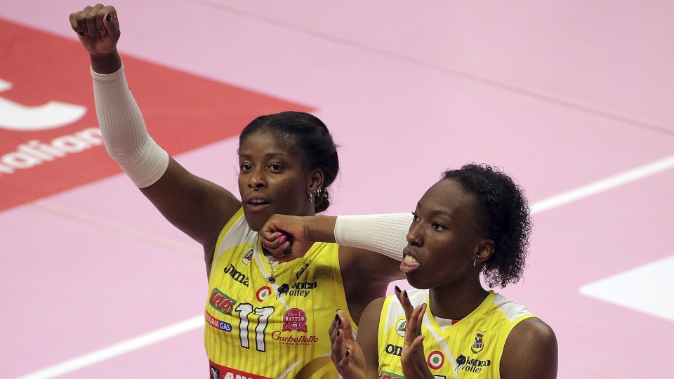Miriam Sylla e Paola Egonu Miriam Sylla e Paola Egonu