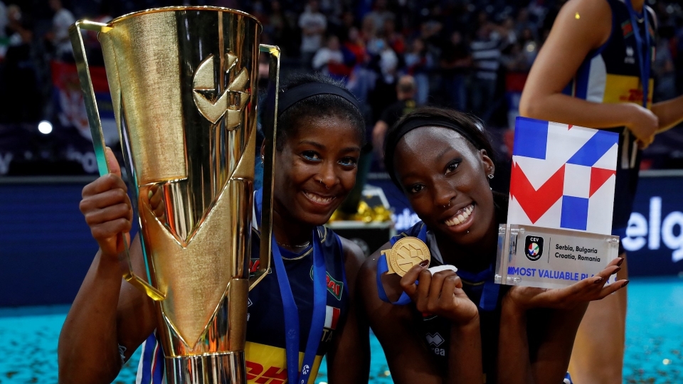 Miriam Sylla e Paola Egonu Miriam Sylla e Paola Egonu