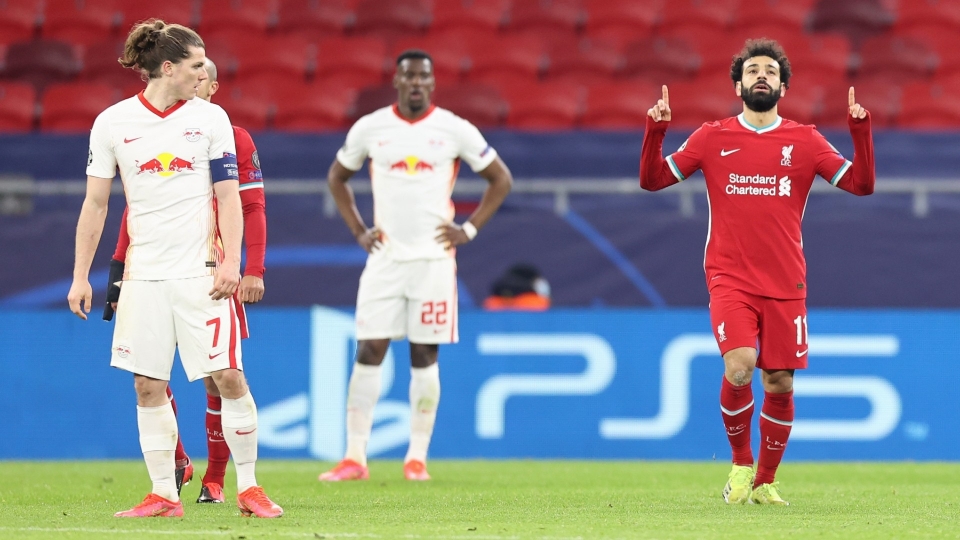 Mohamed Salah Liverpool Leipzig 2021 Mohamed Salah Liverpool Leipzig 2021