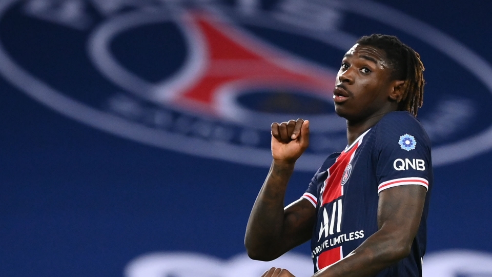 Moise Kean PSG Rennes Ligue 1 07112020