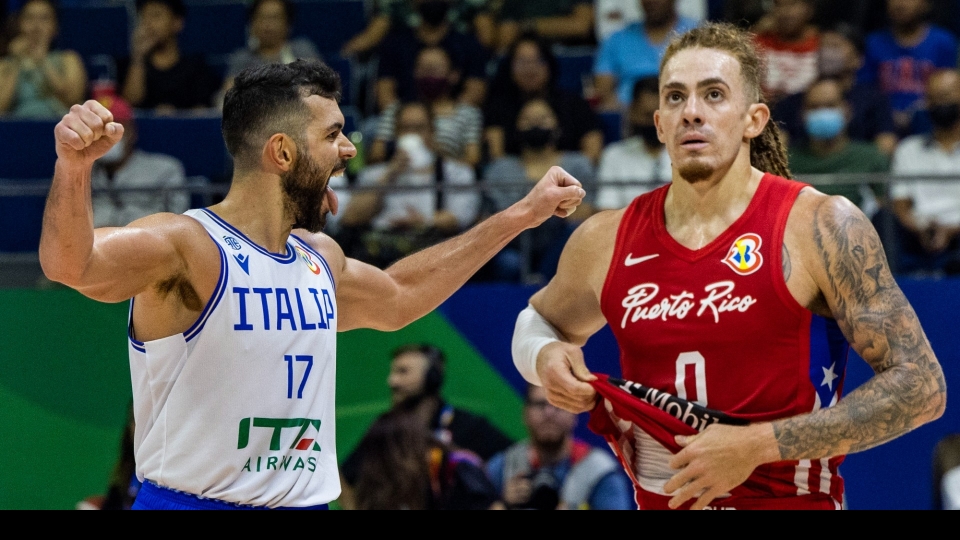 Mondiali di Basket 2023, Italia-Porto Rico 73-57