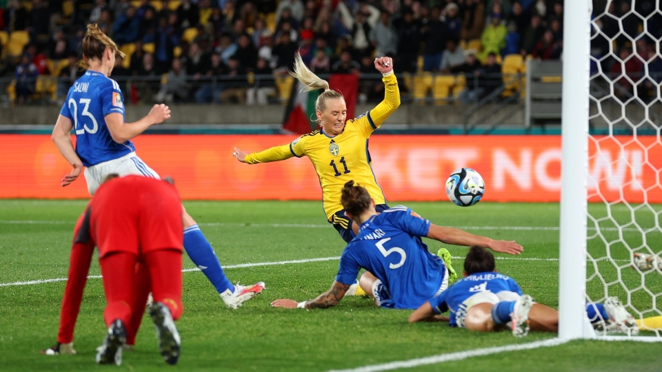 Mondiali femminili, Svezia-Italia 5-0