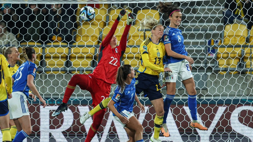 Mondiali femminili, Svezia-Italia 5-0