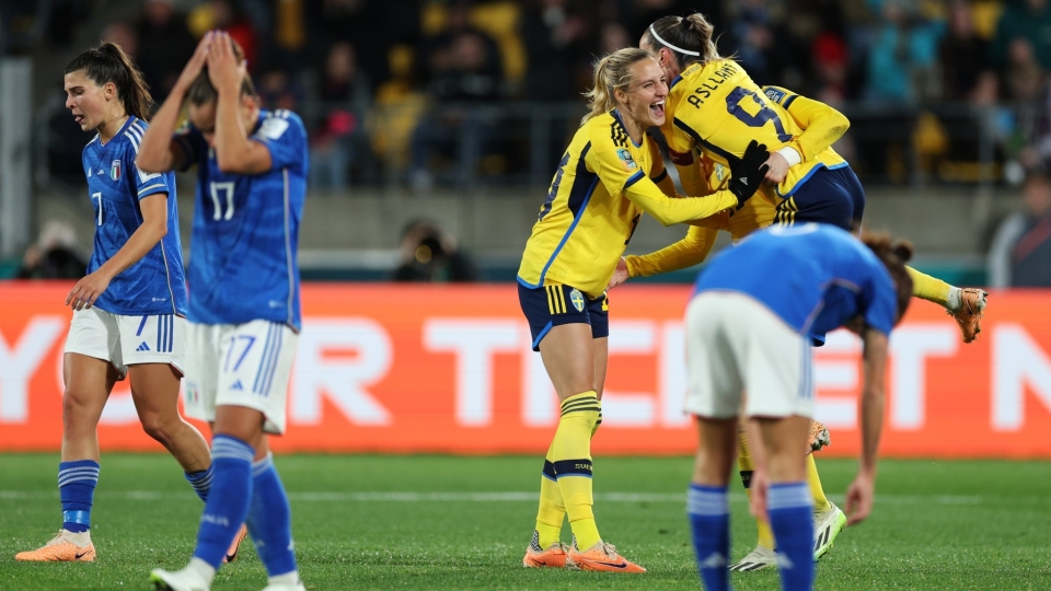 Mondiali femminili, Svezia-Italia 5-0