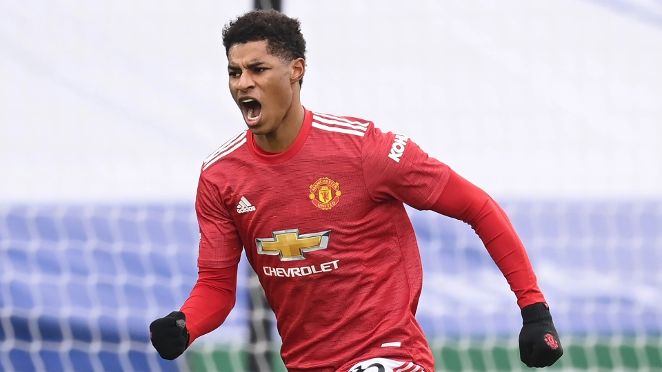 Marcus Rashford Man Utd 2020-21