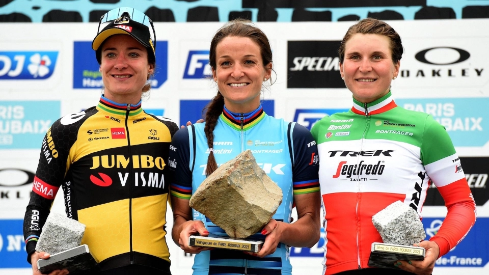 Marianne Vos Lizzie Deignan Elisa Longo Borghini