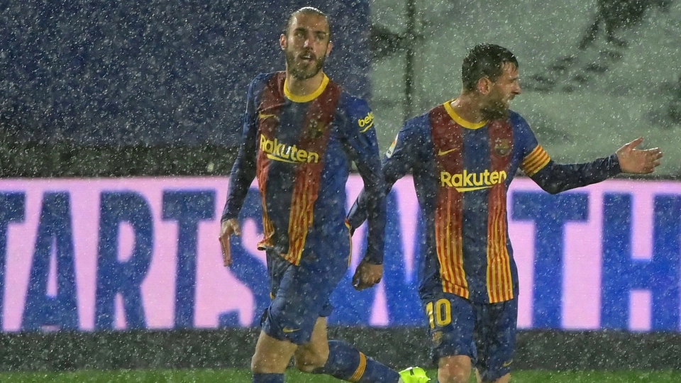 Mingueza Messi Real Madrid Barcelona