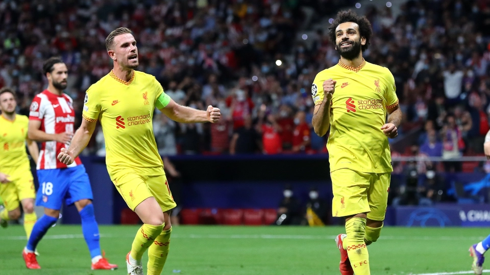 Mohamed Salah Atletico de Madrid v Liverpool FC Group B UEFA Champions League 10192021