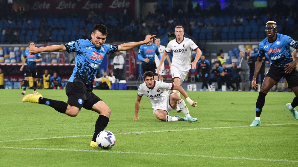 Napoli-Bologna 3-2