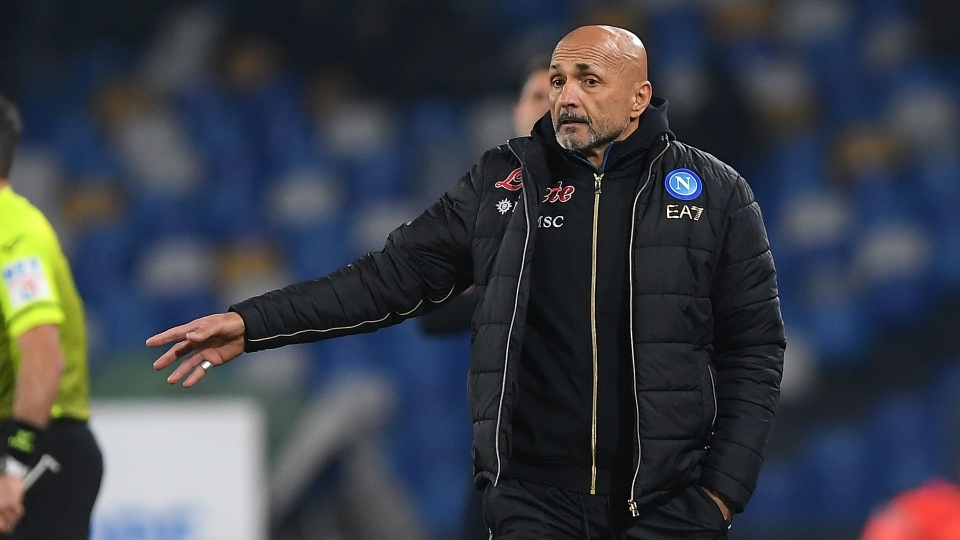 Napoli head coach Luciano Spalletti
