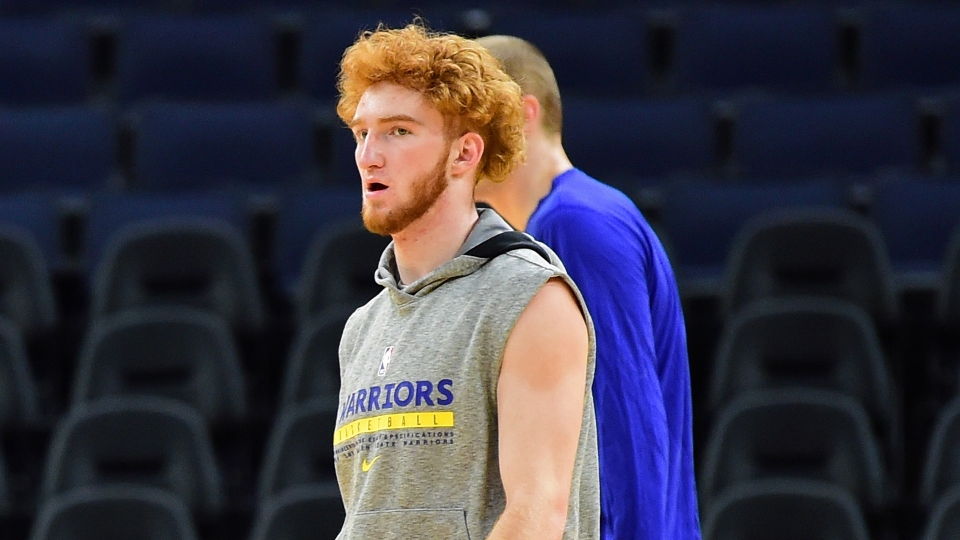 NBA: le prime foto di Nico Mannion con la maglia di Golden State
