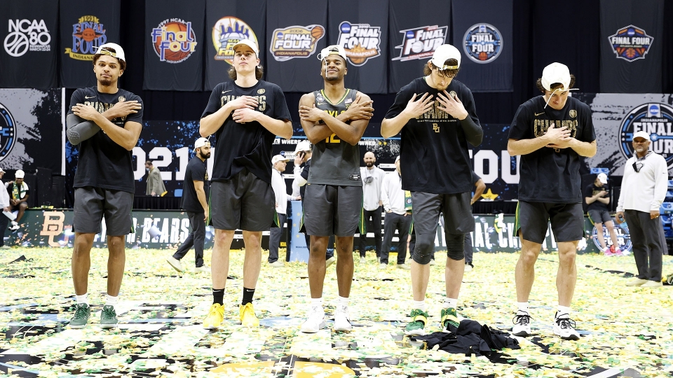 NCAA: trionfo dei Baylor Bears, le foto