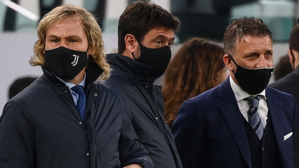 Nedved, Agnelli, Cherubini
