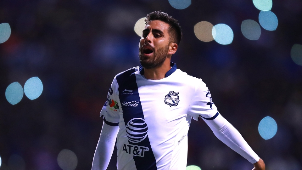 Nestor Vidrio, difensore del Puebla Nestor Vidrio