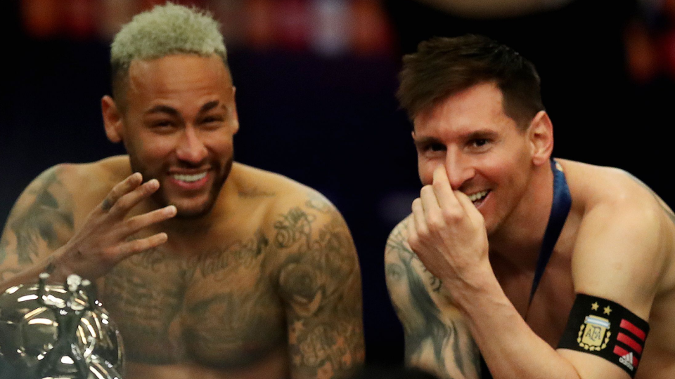 Neymar Messi Copa America 2021 finale Neymar Messi Copa America 2021 finale