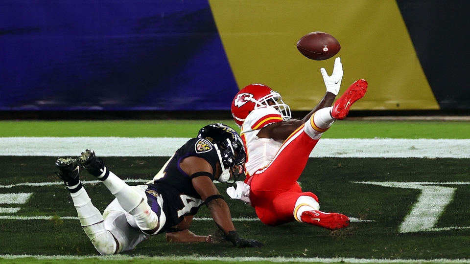 NFL: le foto di Kansas City Chiefs-Baltimore Ravens 34-20