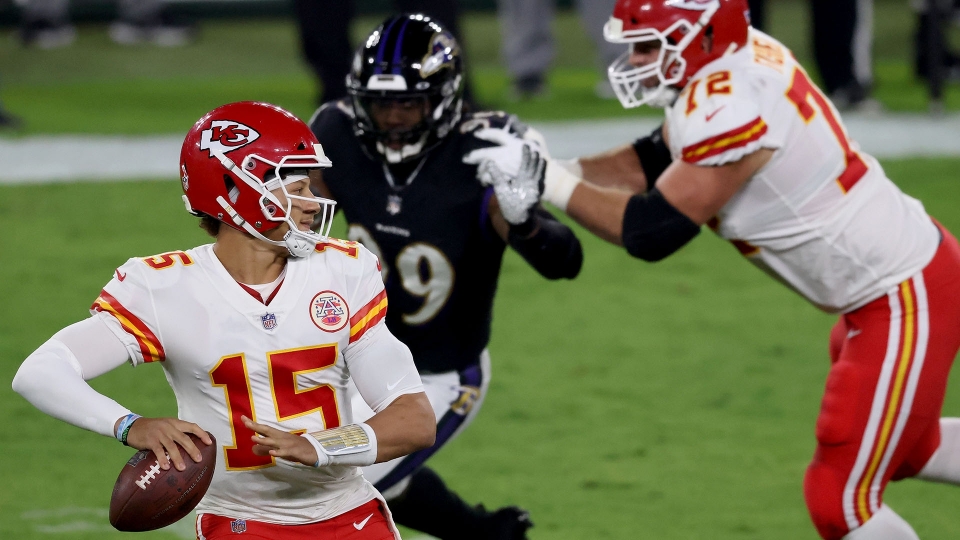 NFL: le foto di Kansas City Chiefs-Baltimore Ravens 34-20