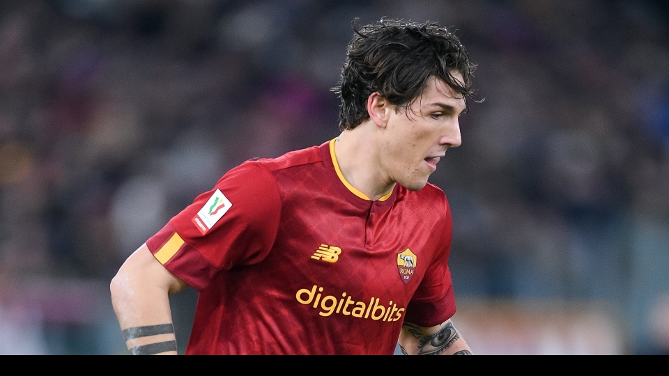Nicolò Zaniolo, Roma, gennaio 2023. Foto di Giuseppe Maffia per Getty Images
